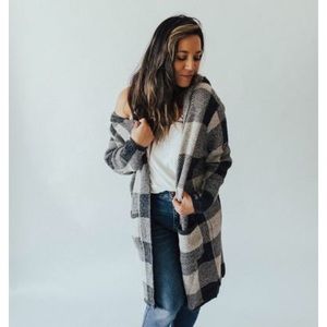 "Laurel" Sweater Jacket, Navy CJLA